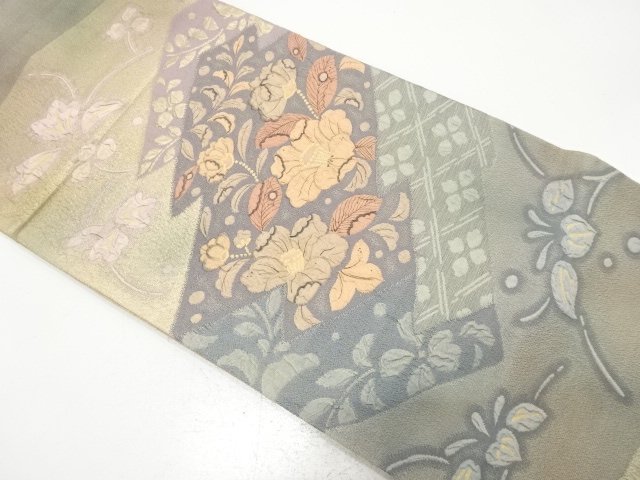 JAPANESE FUKURO OBI / WOVEN TSUJIGAHANA